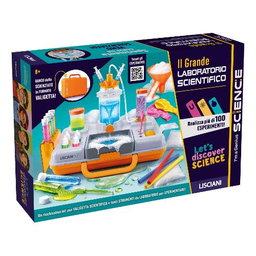 Gioco educativo Grande laboratorio scientifico 8a+ I'MA GENIUS SCIENCE 120253