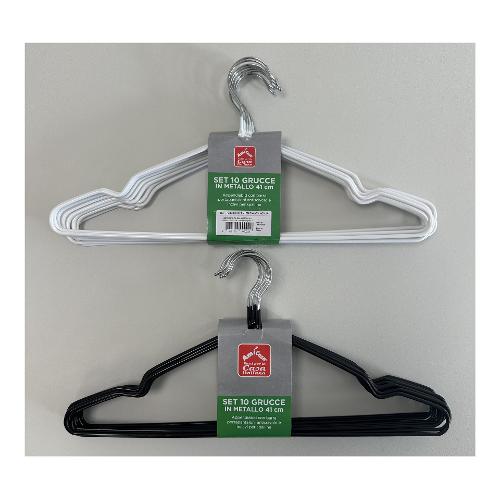 Set grucce metallo antiscivolo 10 pz (41cm) Assortito