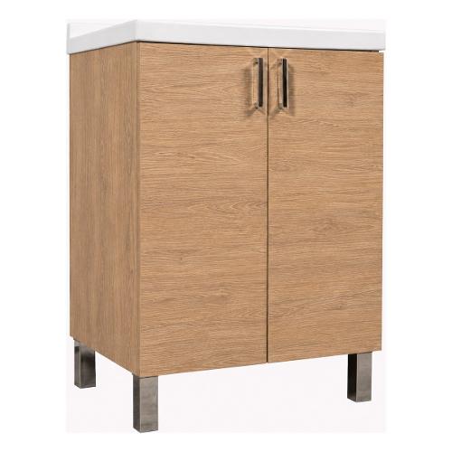 LAVANDERIA Mobile lavatoio Rovere naturale (60cm)