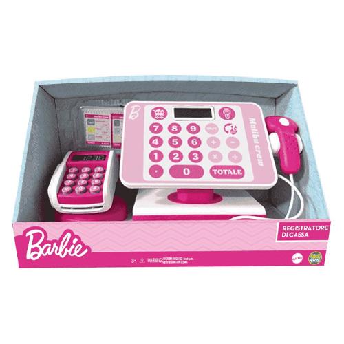 Registratore di cassa con luci e suoni BARBIE BRB17641