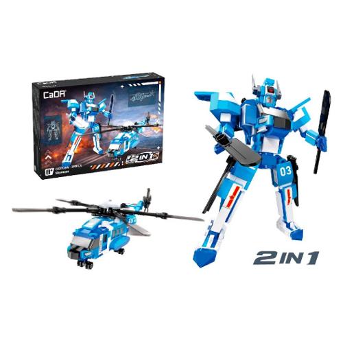 Robot Mecha Ship 2 in 1 Skyrazor ( 303 pz ) 8a+ DBLC82003W
