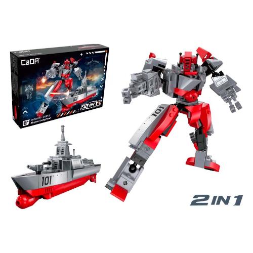 Robot Mecha Helicopter 2 in 1 Abyssal Judgement ( 299 pz ) 8a+ DBLC82005W
