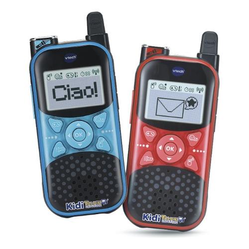 Walkie talkie Kidi Explorer 8 in 1 con schermo e torcia portata 200mt 572507
