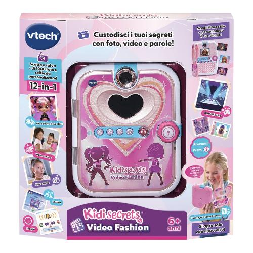 Diario segreti elettronico Kidi Secrets Video Fashion Rosa 594189
