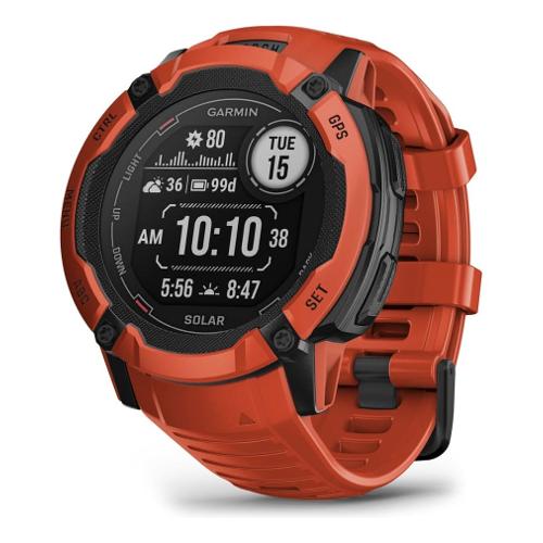 Smartwatch ( MIP ) INSTINCT 2X Solar Flame red 50 mm 010 02805 01