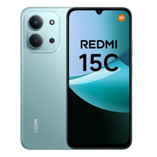 Smartphone 6,9" REDMI 15C Tim 4G Lte Mint green ( 256GB Ram 4GB Batteria 6000mAh ) 789471