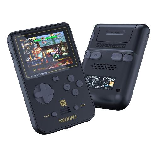Console pocket SUPER POCKET NeoGeo Starter Bundle (Ricaricabile) Black 1208026