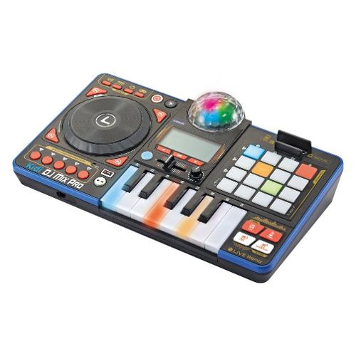 Console disc jockey KIDI DJ MIX Pro Black e Blue 591107