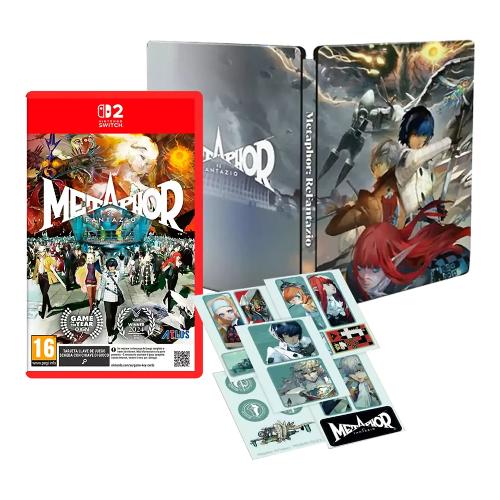 SWITCH 2 Metaphor ReFantazio Steelbook Edition PEGI 16+