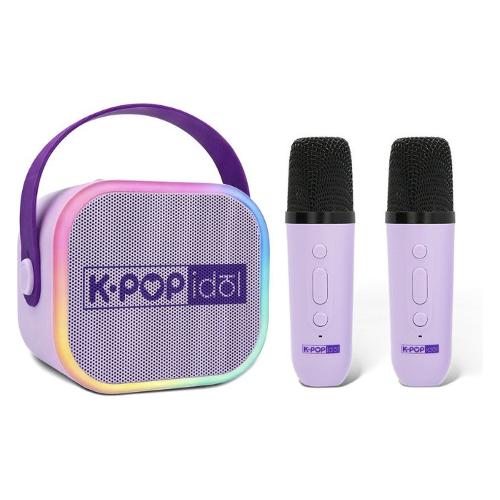 Karaoke Concert con due microfoni wireless K-POP IDOL Viola 928039