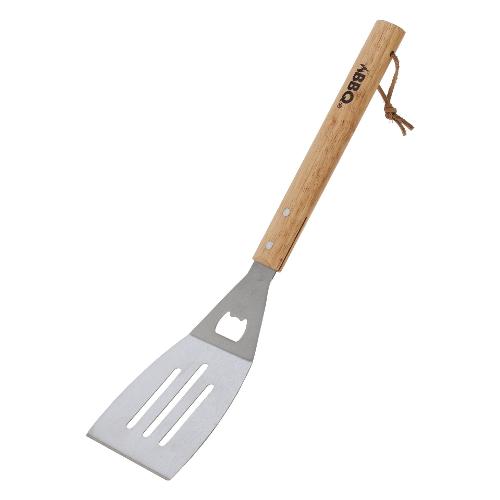 Paletta barbecue inox (41cm) Cromo satinato e Legno C83506000