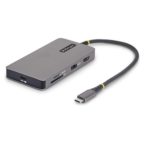 HUB 5 in 1 USB C 140W Gray 305B USBC MULTIPORT