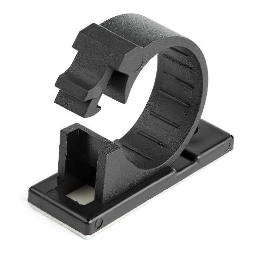 Ferma cavi Clip Autoadesivi Black CBMCC3