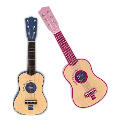 Chitarra giocattolo Clara o Jim classica 6 corde (55cm) Assortito 59055