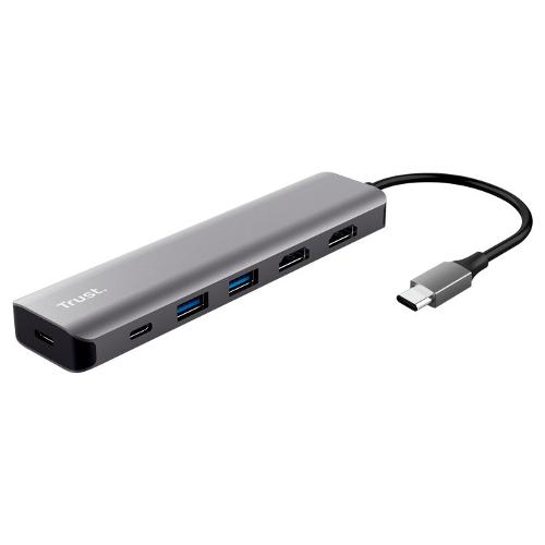 HUB 3 in 1 DALYX USB C Gray 26325
