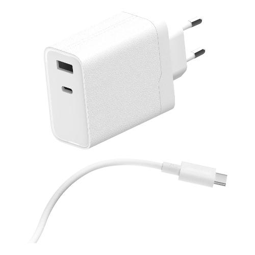 Caricabatterie USB Type-A, USB Type-C SUPERVOOC 120W Dual Ports GaN White 110110230187