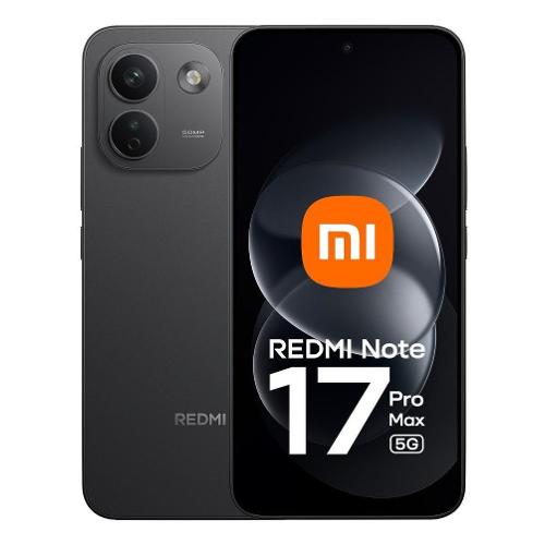 Smartphone 6,83" REDMI NOTE 17 PRO MAX W3 5G Black ( 256GB Ram 8GB Batteria 9210mAh )