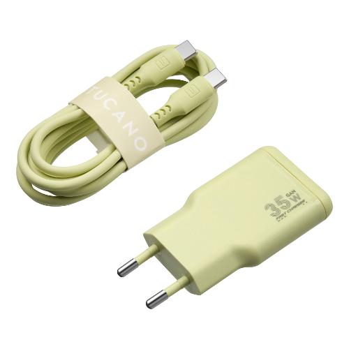 Alimentatore per Apple USB Type-C NEO One Power Kit Yellow 35W MA ONEPOWKIT Y