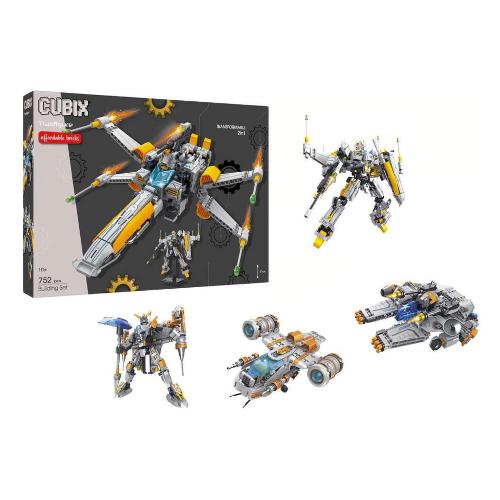 Navicella spaziale/robot 2 in 1 CUBIX 10a+ Assortito 43397