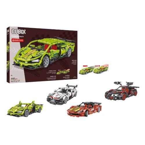 Auto Racing con retrocarica CUBIX 8a+ Assortito 43387