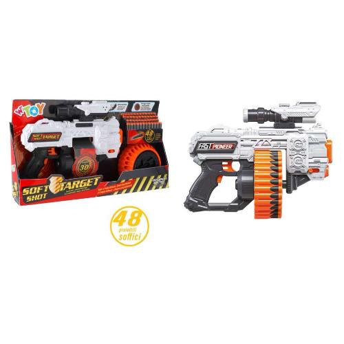 Fucile blaster Soft Target Shot 48 cp W’TOY 43296