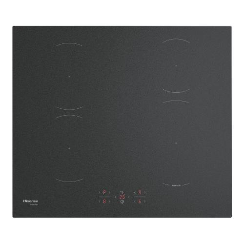 Piano cottura induzione 4 zone HI4 HI6401MSC Matt black (60cm)