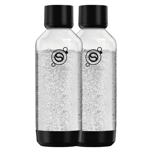 Bottiglia gasatore FRESH 2 Pack Clear e Black 1542220490