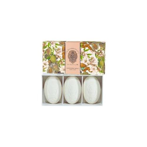 Sapone in confezione regalo 3 pz (150gr) Mandorle dolci