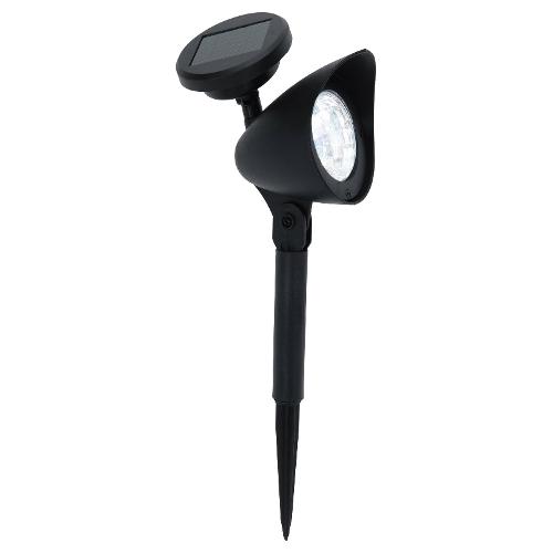 Segnapassi solare Medio Nero (1 luce - 3,1 Lumen) (8,5x13x27cm) CX2000650