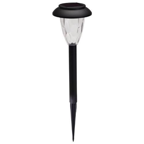 Segnapassi solare Nero (1 luce - Bianco caldo) (9x34cm) DT4100560
