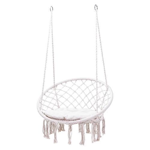 Poltrona polycotone, acciaio Bianco X33000050