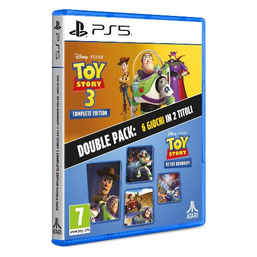 PLAYSTATION 5 Toy Story Retro Roundup! + Toy Story 3 Double Pack PEGI 7+ SWP51823