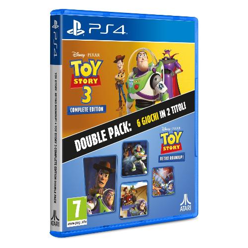 PLAYSTATION 4 Toy Story Retro Roundup! + Toy Story 3 Double Pack PEGI 7+ SWP45059