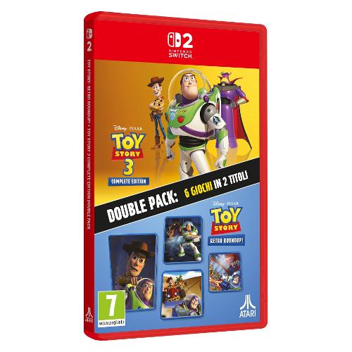 SWITCH 2 Toy Story Retro Roundup! + Toy Story 3 Double Pack PEGI 7+ SWS20122