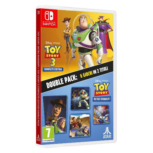 SWITCH Toy Story Retro Roundup! + Toy Story 3 Double Pack PEGI 7+ SWSW2649