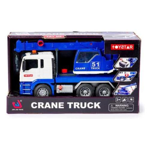 Camion gru frizione luci e suoni scala 1:10 37544