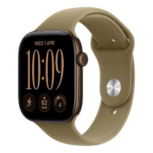 Smartwatch ( OLED ) WATCH SERIES 12 Alluminio GPS Sport Dark Bronze e Olive 42 mm MJEG4QL A