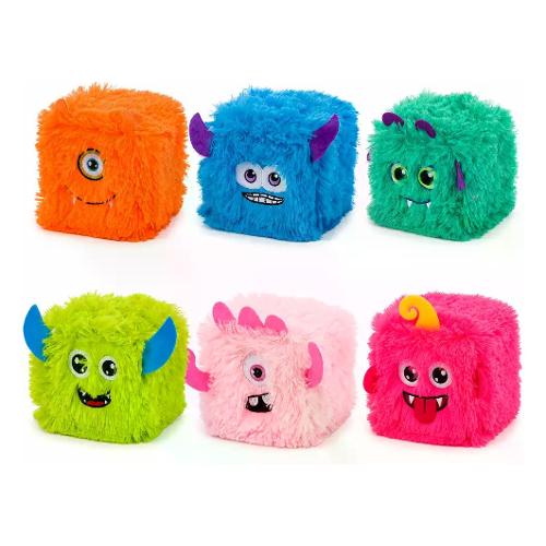 Peluche Cubo Squishy Monster (15cm) Assortito 35701