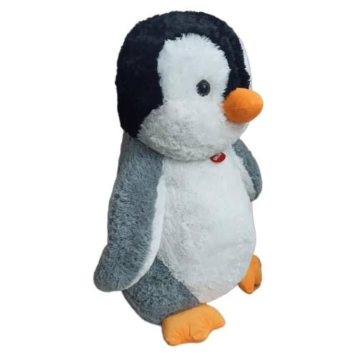 Peluche Pinguino gigante (90cm) Grigio e Bianco 23970