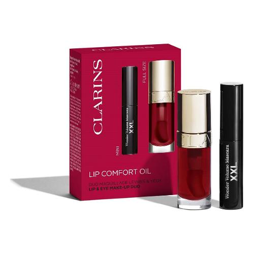 Lip comfort oil 03 Cherry set con mascara XXL
