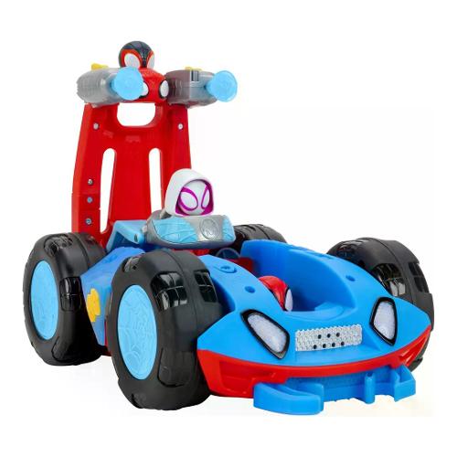 Veicolo Deluxe transform ribaltabile con personaggio SPIDEY & AMAZING FRIENDS SP071100