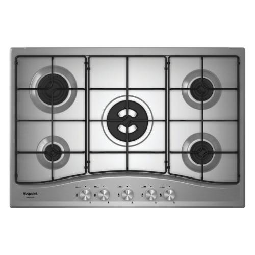Piano cottura gas 5 zone PCN 753N T IX HA Inox (75cm)