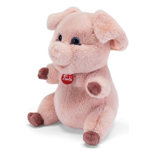 Peluche Maialino Zack S (15x15x21cm) CLASSIC Rosa 28394