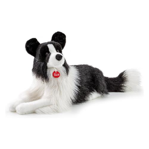 Peluche Border Collie Scott (55x22x33cm) CLASSIC Bianco e Nero 11997