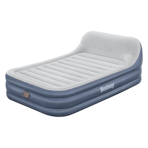Materasso gonfiabile due piazze (226x152x84cm) TRITECH Grigio e Blu 67923