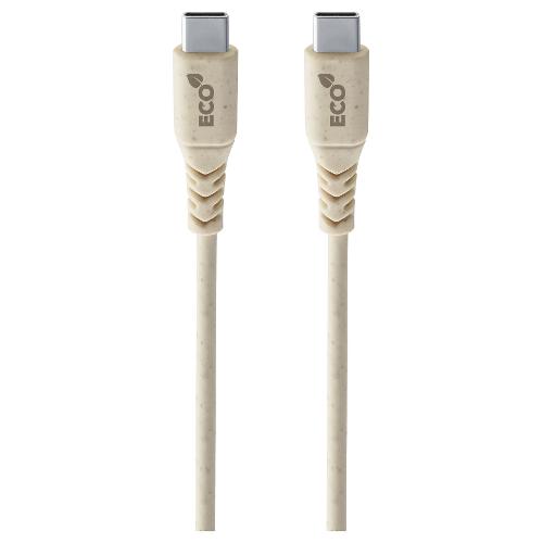 Cavo USB C BECOME 60W Beige 1,2m USBDATAECOC2C1ME