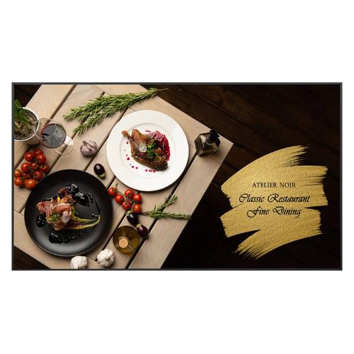 Display professionale 75" 3840x2160 UHD 4K UH5Q SERIES Signage Black 75UH5Q E