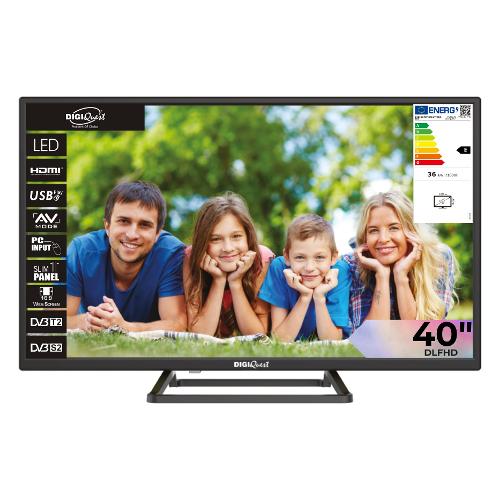 Tv 40" (LED) TV40 DLFHD Black TV00054