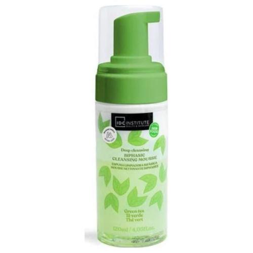 Detergente viso Mousse bifasica al té verde (120ml)