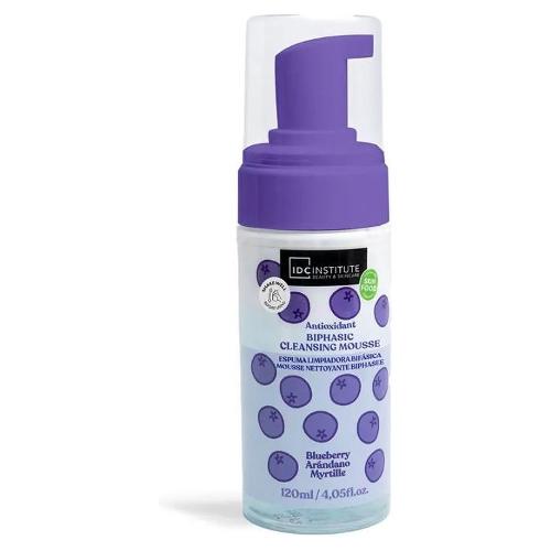 Detergente viso Mousse antiossidante al mirtillo rosso (120ml)